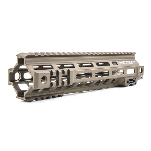 Picture of Geissele Automatics MK4  Super Modular Rail  Handguard  9.3"  M-LOK  Barrel Nut Wrench Sold Separately (GEI-02-243)  Gas Block Not Included  Desert Dirt Color  Product Finishes  Shade Variations and Other Imperfections Are Normal Due to the Manufacturing Process 05-283S