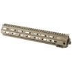 Picture of Geissele Automatics MK8  Super Modular Rail  Handguard  13.5"  M-LOK  Barrel Nut Wrench Sold Separately (GEI-02-243)  Gas Block Not Included  Desert Dirt Color  Product Finishes  Shade Variations and Other Imperfections Are Normal Due to the Manufacturing Process 05-285S