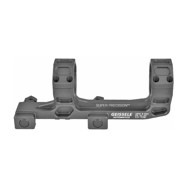Picture of Geissele Automatics Super Precision  Extended Mount  30mm  Black Color  Anodized Finish 05-381B