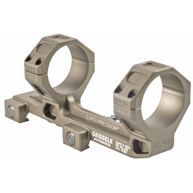 Picture of Geissele Automatics Super Precision  Extended Mount  34mm  Desert Dirt Color  Anodized Finish  Product Finishes  Shade Variations and Other Imperfections Are Normal Due to the Manufacturing Process 05-405S