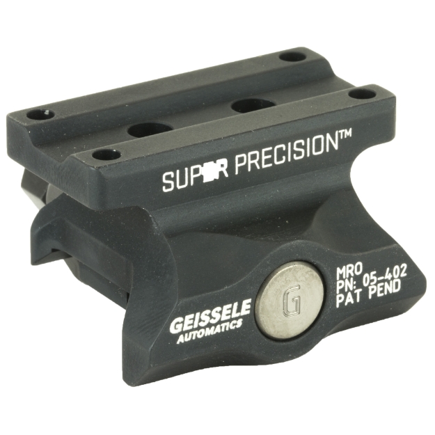 Picture of Geissele Automatics Super Precision  Mount  Fits Trijicon MRO  Absolute Co-Witness  Black 05-402B