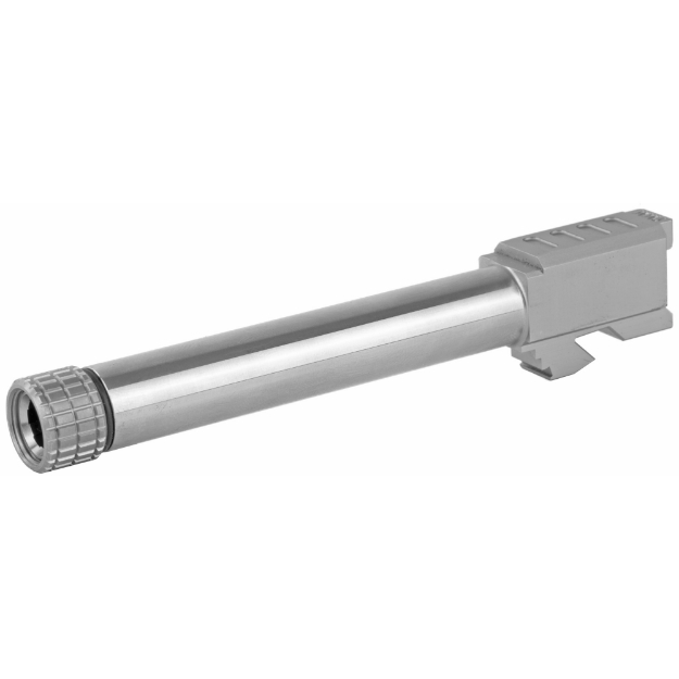 Picture of Grey Ghost Precision GGP-17  Match Grade Barrel  Threaded  Fits Glock 17 Gen3-4  9MM  416R Stainless Steel  Non-Coated BARREL-G17-T-NC