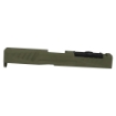 Picture of Grey Ghost Precision GGP-19 Stripped Slide  Version 5  Trijicon RMR/Leupold DPP Optic Cut  Cerakote Finish  Olive Drab Green  For Glock 19 Gen 3 GGP-19-3-OC-ODG-V5