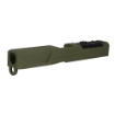 Picture of Grey Ghost Precision GGP-19 Stripped Slide  Version 5  Trijicon RMR/Leupold DPP Optic Cut  Cerakote Finish  Olive Drab Green  For Glock 19 Gen 3 GGP-19-3-OC-ODG-V5