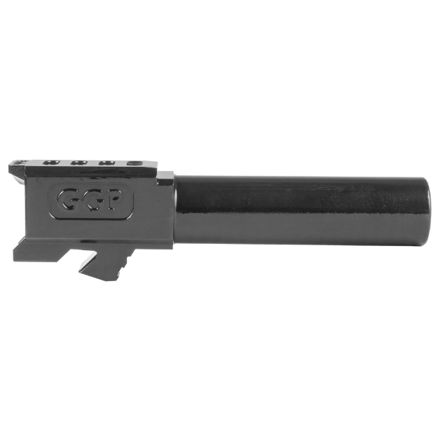 Picture of Grey Ghost Precision GGP-26  Match Grade Barrel  Fits Glock 26 Gen3-4  9MM  416R Stainless Steel  Black Nitride Finish BARREL-G26-NT-BN