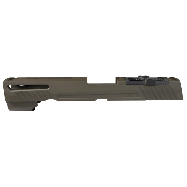 Picture of Grey Ghost Precision Stripped Slide  For Sig Sauer P320 Full Size  Optics Ready for Trijicon RMR/Sig Sauer Romeo1 and Romeo1 Pro/Leupold DPP  Cerakote Finish  Olive Drab Green GGP-320-F-OD-1