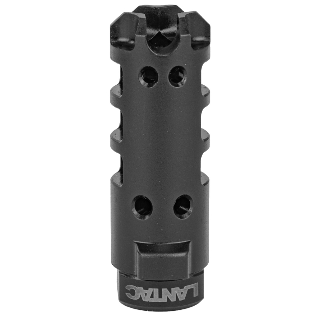 Picture of LanTac USA LLC .223/556 Dragon Muzzle Brake W/Quick Detach GemTech Mount  Hardened Milspec Steel  Nitride  AR Rifles  1/2X28 DGN556B-QM