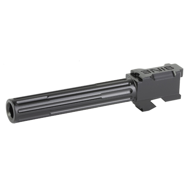 Picture of LanTac USA LLC 9INE  Barrel  9MM  Black  1:10  Fluted  Fits Glock 17 01-GB-G17-NTH-BLK
