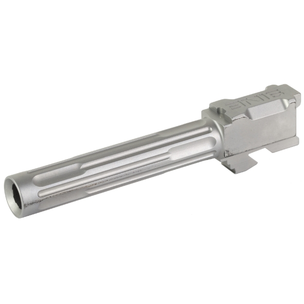Picture of LanTac USA LLC 9INE  Barrel  9MM  Stainless  1:10  Fluted  Fits Glock 17 01-GB-G17-NTH-SS