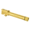 Picture of LanTac USA LLC 9INE  Barrel  Bronze  Threaded Barrel  1:10  Fluted  Fits Glock 19 01-GB-G19-TH-BRNZ
