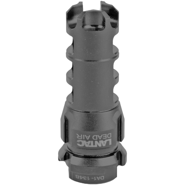 Picture of LanTac USA LLC Dragon  Muzzle Brake  223REM/556NATO  Black Color  With Dead Air Sandman KEYMO Suppressor Mount  Includes Timing Shim DGN556B-DA