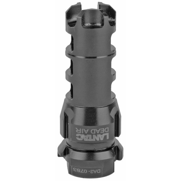 Picture of LanTac USA LLC Dragon  Muzzle Brake  308WIN/762NATO  Black Color  With Dead Air Sandman KEYMO Suppressor Mount  Includes Timing Shim DGN762B-DA