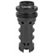 Picture of LanTac USA LLC Dragon  Muzzle Brake  ASR Quick Mount Suppressor Adapter  308 Winchester  Nitride  Hardened Milspec Steel  Black DGN762B-ASR