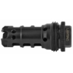 Picture of LanTac USA LLC Dragon  QD For SilencerCo ASR Quick Mount System  Muzzle Brake  223REM  Nitride  Hardened Milspec Steel  AR DGN556B-ASR