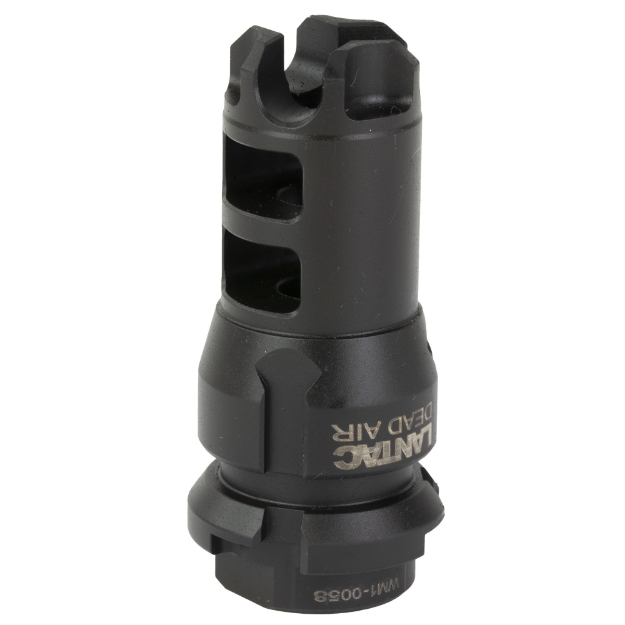 Picture of LanTac USA LLC Dragon Muzzle Brake  223 Remington/556NATO  2.3" Length  Black  1/2x28 TPI  Fits Dead Air KEYMO Wolfman DGN556B-WM