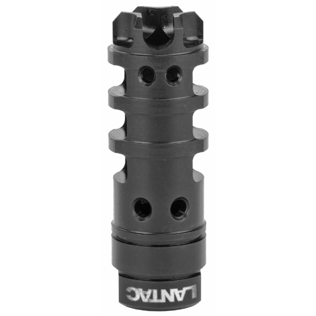 Picture of LanTac USA LLC Drakon Muzzle Brake  762X39  14X1  Fits AK Rifles And Variants  Hardened Milspec Steel  Black Nitride Finish DGNAK47B