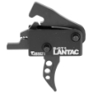 Picture of LanTac USA LLC ECT-1  Single Stage Trigger  3.5LB Pull Weight  Curved Shoe  Fits AR Pattern Receivers  Non-Adjustable  Anodized  Black 01-LP-ECT1C