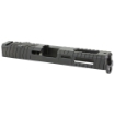 Picture of LanTac USA LLC Razorback Stripped Slide  Fits Gen 1-3 Glock 17  RMR Cut with Plate  DLC Finish  Black 01-GSS-GEN13-G17-LT