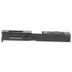 Picture of LanTac USA LLC Razorback Stripped Slide  Fits Gen 1-3 Glock 17  RMR Cut with Plate  DLC Finish  Black 01-GSS-GEN13-G17-LT