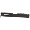 Picture of LanTac USA LLC Razorback Stripped Slide  Fits Gen 4 Glock 17  RMR Cut with Plate  DLC Finish  Black 01-GSS-GEN4-G17-LT