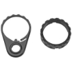 Picture of LanTac USA LLC RPS  Castle Nut And End Plate  Black Nitride 01-UP-RPS
