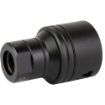 Picture of LanTac USA LLC Stingray Nonlinear Compensator  1/2-28 Thread Pitch  Nitride Finish  Black STG556C-BLK