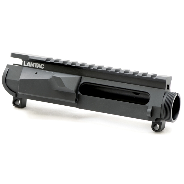 Picture of LanTac USA LLC Upper Advanced Receiver  Milspec Type3  Class2 Deep Black Hardcoat Anodized  Includes CP-R360 DomedHead Cam Pin  Billet 7075-T6 Aluminum LA00221