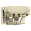Picture of Luth-AR MBA-3 Carbine Stock  Fits AR-15 & AR-10 Commercial and Mil-Spec Buffer Tubes  Flat Dark Earth  Adjustable Cheek Piece and Length of Pull MBA-3F