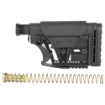 Picture of Luth-AR MBA-3 Stock With Buffer Assembly  Mil-Spec Dia 6-Position Carbine Buffer Tube  .308 Buffer  .308 Buffer Spring  Latch Plate and Lock Ring  Adjustable Length of Pull/Cheek Height/Butt Plate  Fits AR-10  Black MBA-3K308-M
