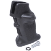 Picture of Luth-AR The Chubby Grip  Full Palm Swell Fills the Hand  Textured for Non-slip Grip  Left Side Thumb Rest  Black PG-01