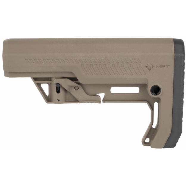 Picture of Mission First Tactical Battlelink Extreme Duty Minimalist Stock Mil-Spec Tube Size  Collapsible  Scorched Dark Earth BMSMIL-EXD-SDE
