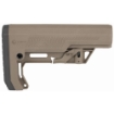 Picture of Mission First Tactical Battlelink Extreme Duty Minimalist Stock Mil-Spec Tube Size  Collapsible  Scorched Dark Earth BMSMIL-EXD-SDE