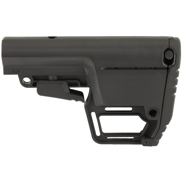Picture of Mission First Tactical Battlelink Stock  6-Position  Mil Spec  Utility  M4 Collapsible Stock  Black BUSMIL
