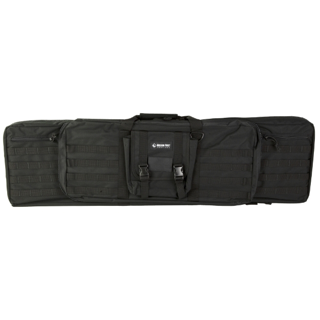 Picture of Mission First Tactical Double Rifle Case  42" Long  Fits 2 Rifles  600 Denier Ballistic Nylon  Matte Finish  Black B1-DRC-42-BL