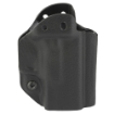 Picture of Mission First Tactical Hybrid Holster  Inside Waistband Holster  Ambidextrous  Fits Springfield Hellcat  Kydex with Leather Shell  Includes 1.5" Belt Attachment  Black H3-SFD-1-BLK2