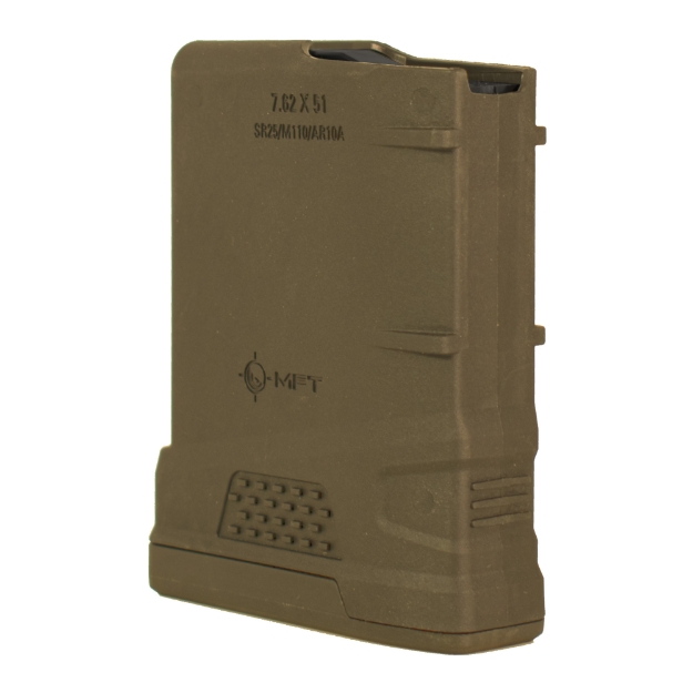Picture of Mission First Tactical Magazine  308 Winchester  762NATO  Fits AR-10  10 Rounds  Flat Dark Earth 10EXD762x51-SDE