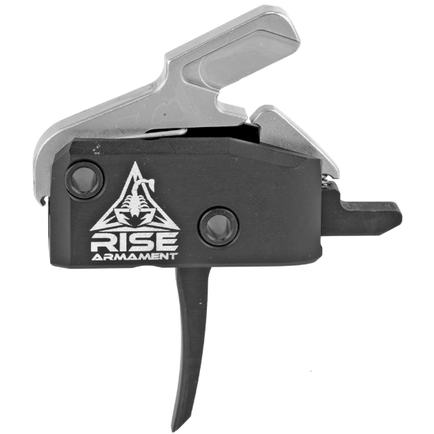 Picture of Rise Armament High Performance Trigger  Black Finish  Anti Walk Pins RA-434-BLK-AWP