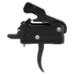 Picture of Rise Armament RAVE Super Sporting Trigger  Curved  3.5 lb Single Stage Pull  Black T017-BLK