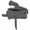 Picture of Rise Armament RAVE Super Sporting Trigger  Flat  3.5 lb Single Stage Pull  Black  Anti-Walk Pins T017F-BLK
