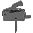 Picture of Rise Armament RAVE Super Sporting Trigger  Flat  3.5 lb Single Stage Pull  Black  Anti-Walk Pins T017F-BLK