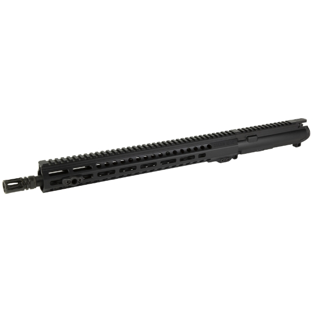 Picture of Sons of Liberty Gun Works EXO3 Complete Upper  300 Blackout  16" Combat Barrel  1:7" Twist  QPQ Finish  Black  15" EXO3 M-LOK Handguard  A2 Flash Hider EXO3UPPER-16-300