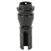 Picture of Sons of Liberty Gun Works NOX  Flash Hider  7.62mm/30 Caliber  Nitride Finish  Black  5/8X24  Fits Dead Air Armament Suppressors and KeyMount Accessories  Includes Timing Shims NOX-300