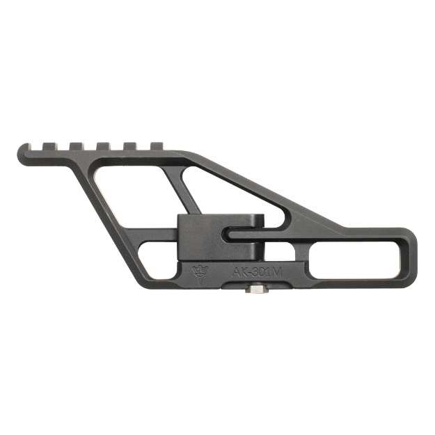 Picture of RS Regulate Front Biased Lower  Modular Side Mount  Fits AKM Type Rifles  Matte Finish  Black  Not Compatible with Folding Stocks AK-301M