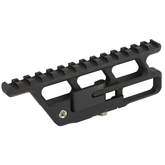Picture of RS Regulate Yugo Full Length Lower  Modular Side Mount  Fits Yugo/Serbian Type Rifles  Matte Finish  Black  Not Compatible with Folding Stocks AK-307MS