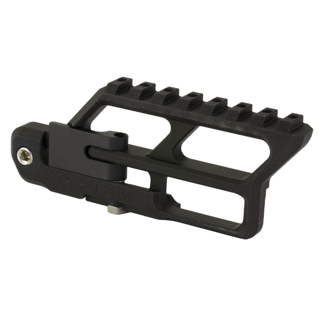 Picture of RS Regulate Yugo Rear Biased Lower  Modular Side Mount  Fits Yugo/Serbian Type Rifles  Matte Finish  Black  Not Compatible with Folding Stocks AK-314MS