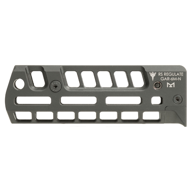 Picture of RS Regulate GAR-6M-N  6" Handguard  M-LOK  Fits Twin Bolt Galil ACE Pistol  Anodized Finish  Black  Not Compatible with Single Long Cross Bolt Handguards or 308 Winchester Galil ACE Models GAR-6M-N