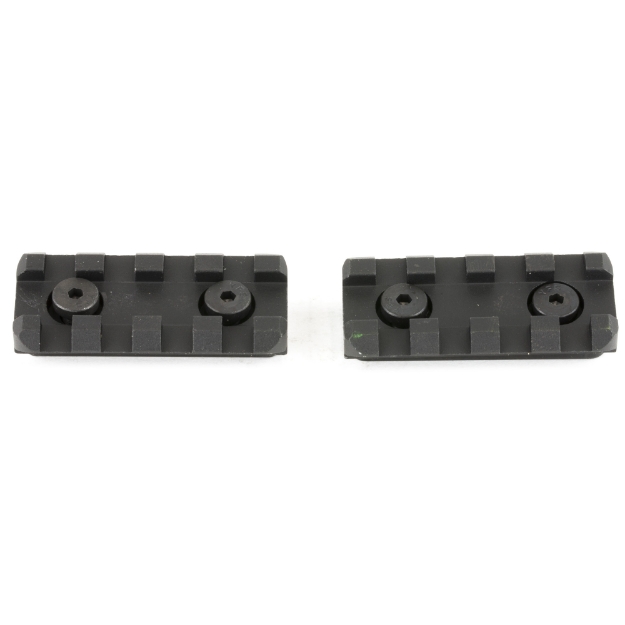 Picture of Samson Manufacturing Corp. Evolution Rail Kit  includes 2x 2" Rail Sections  Fits Samson Evolution Rails  .7oz.  6061 Aluminum  Mil-spec Hard coat Anodized  Black 2_Rail_Kit
