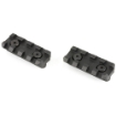 Picture of Samson Manufacturing Corp. Evolution Rail Kit  includes 2x 2" Rail Sections  Fits Samson Evolution Rails  .7oz.  6061 Aluminum  Mil-spec Hard coat Anodized  Black 2_Rail_Kit