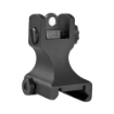 Picture of Samson Manufacturing Corp. Fixed Rear Sight  Fits Picatinny  Black  Standard Dual Aperture  6061 Aluminum  Mil-Spec Hardcoat Anodized for Durability FXR-A2