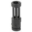 Picture of Samson Manufacturing Corp. Flash Hider for Ruger 10/22  Black 04-06062-03